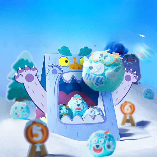 Indoor Snowball Fight & DIY Creative Play Set (24 Soft Balls)