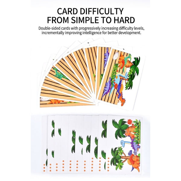 Wooden Early Learning Scene Puzzle Kit