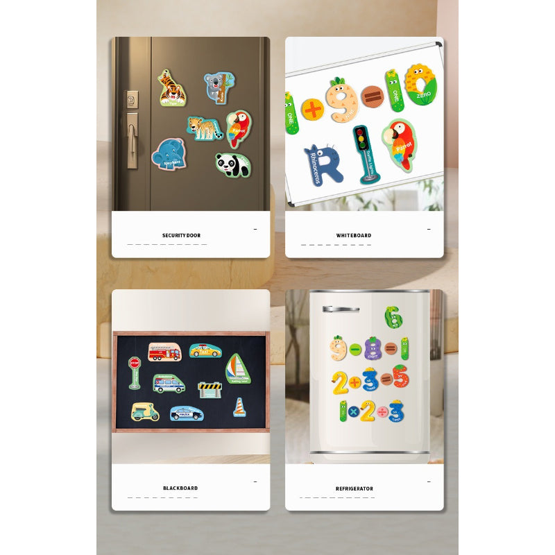 Magnetic Puzzles for Early Learning