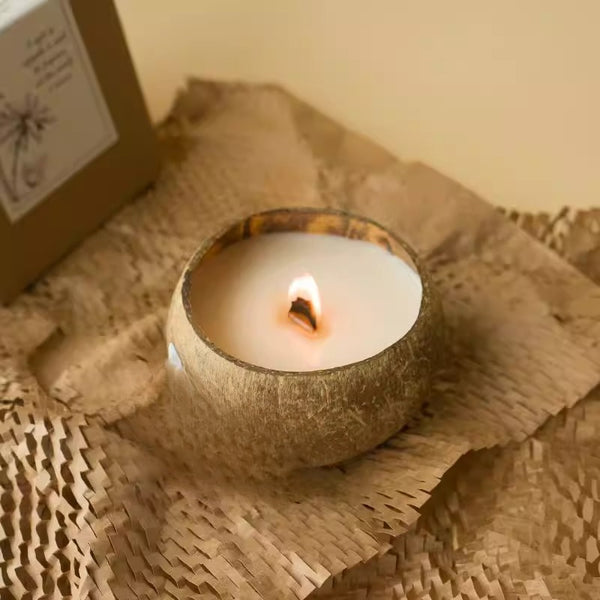 Coconut Scented Soy Candle