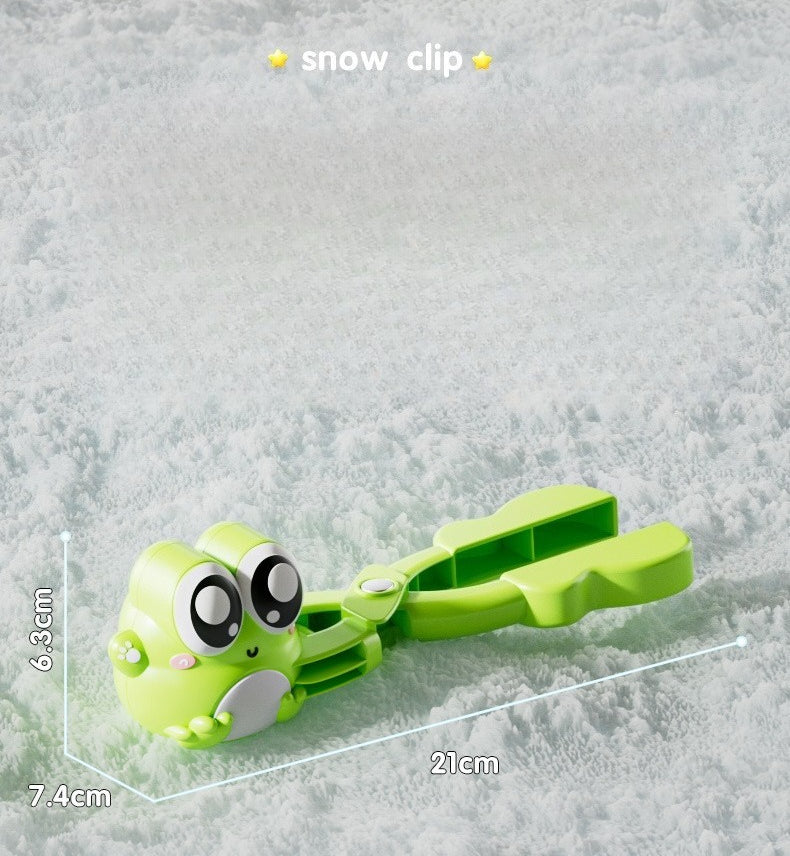 Animal Shape Snow and Sand Mold Clips - 3 Piece Set