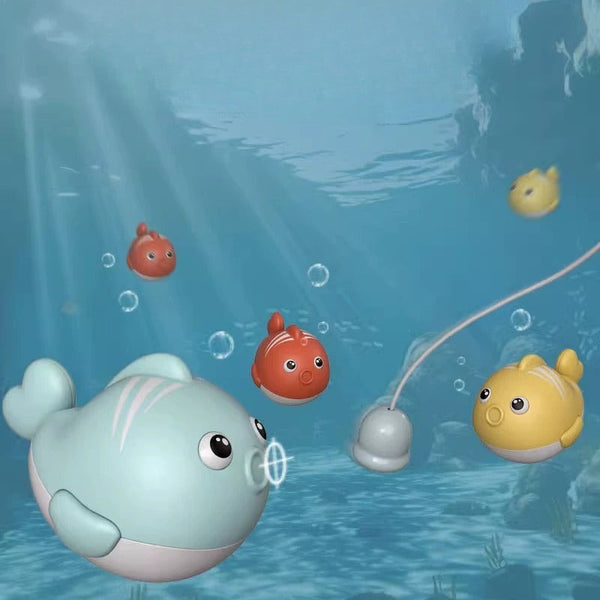 The 'Catch & Splash' Magnetic Fishing Set – Bath & Water Play Toy 8-in-1 Fantastik Curios