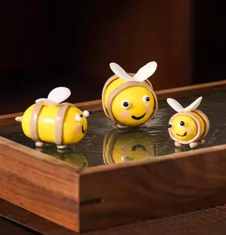 Handmade Ceramic Bee Decorative Ornament
