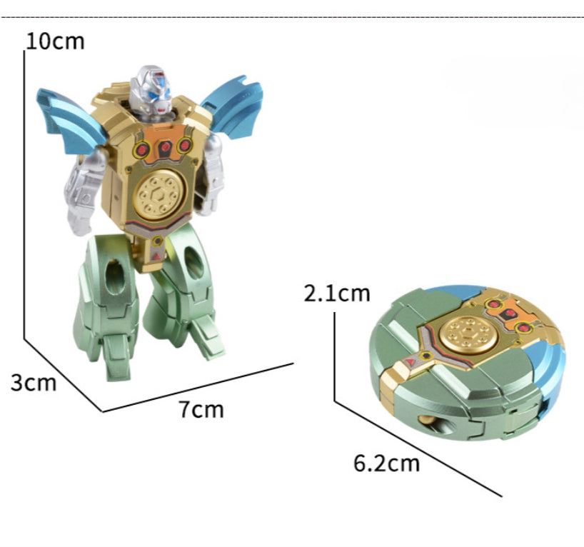 Transforming Robot Fidget Spinner Toy