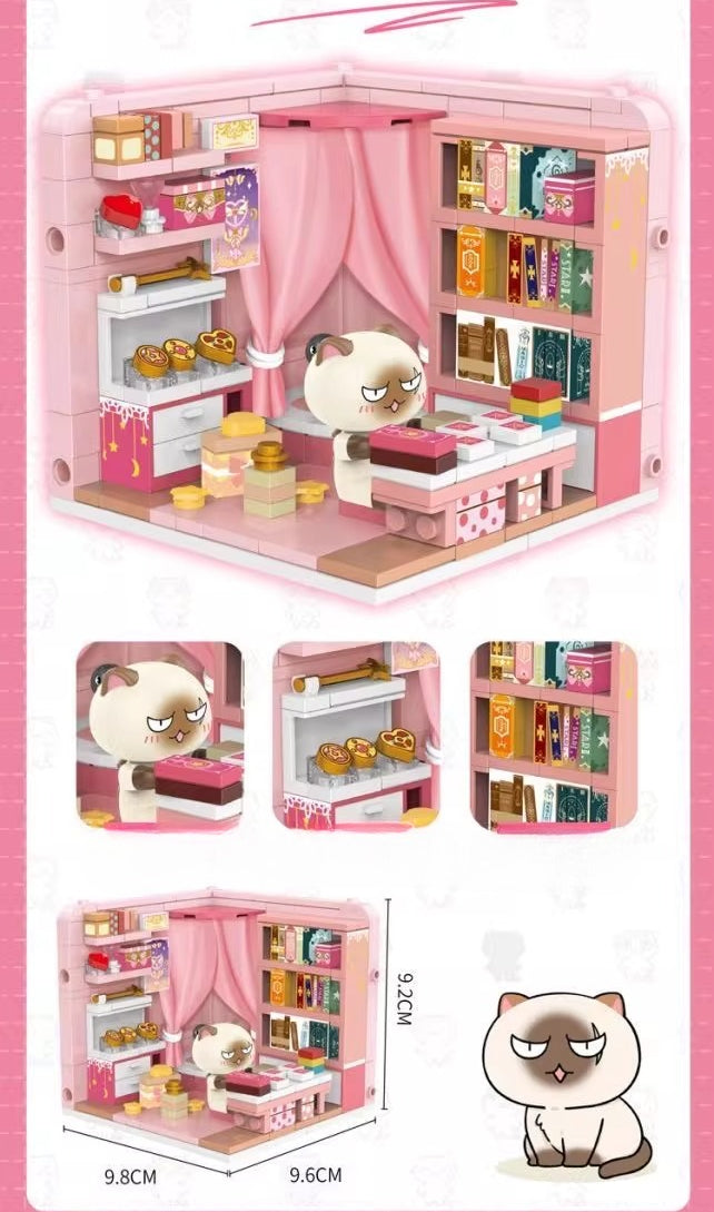 Miniature Cat Room Building Kit