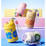 Dual-Sip Insulated Travel Tumbler