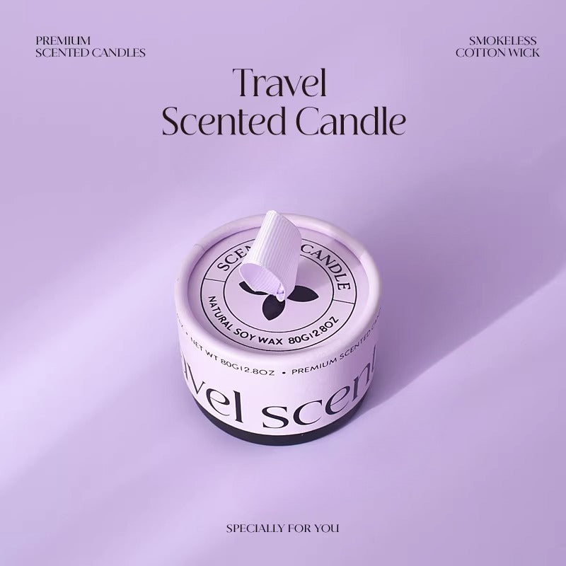 Portable Scented Tin Candle