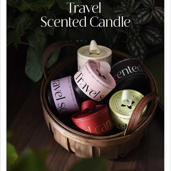 Portable Scented Tin Candle