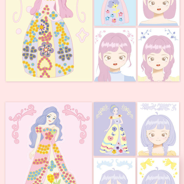 The Ultimate Princess Craft Handbag: 4-in-1 Travel Art Kit