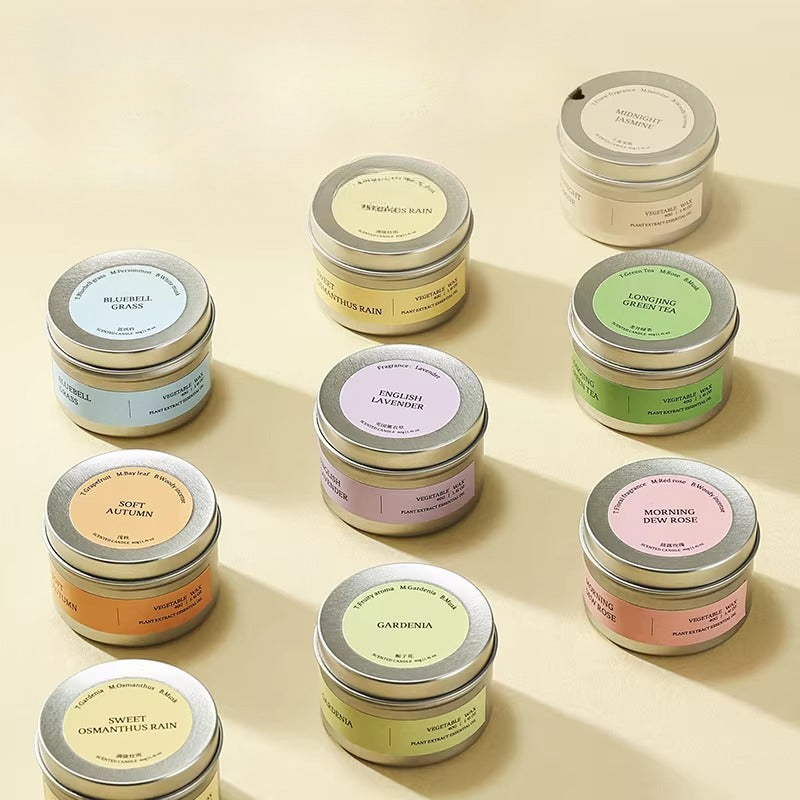 Travel Scented Tin Candle