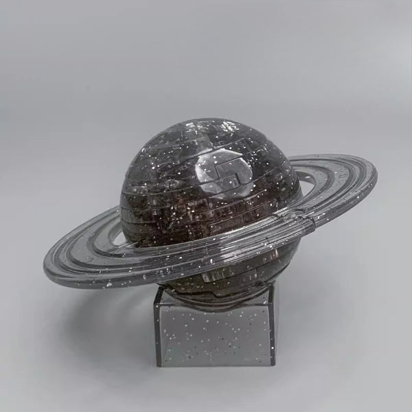 3D Crystal Planet Puzzle Model