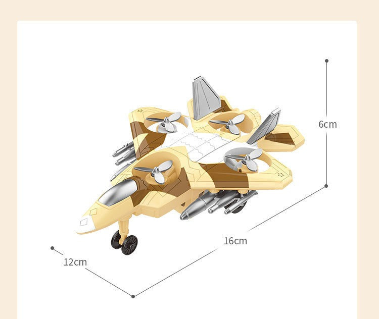Stunt Rotating Fighter Jet Toy