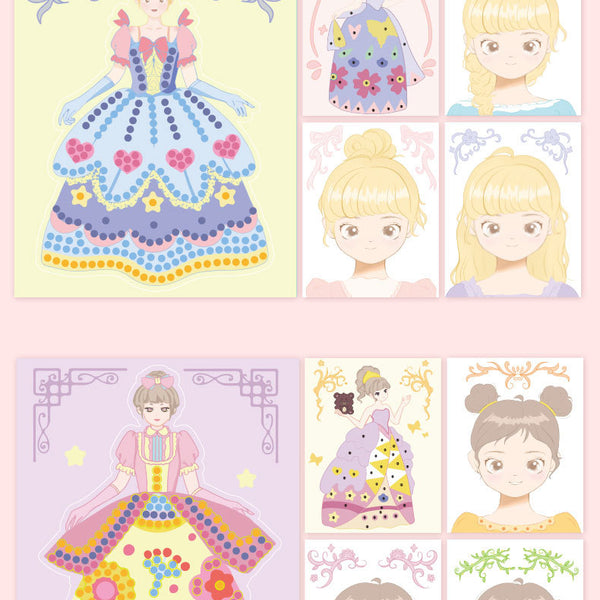 The Ultimate Princess Craft Handbag: 4-in-1 Travel Art Kit