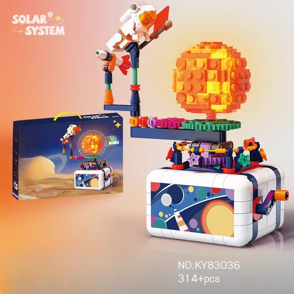 DIY Building Block Display Model