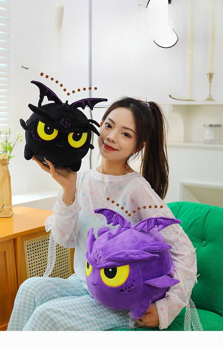 Plush Round Dragon Character Doll