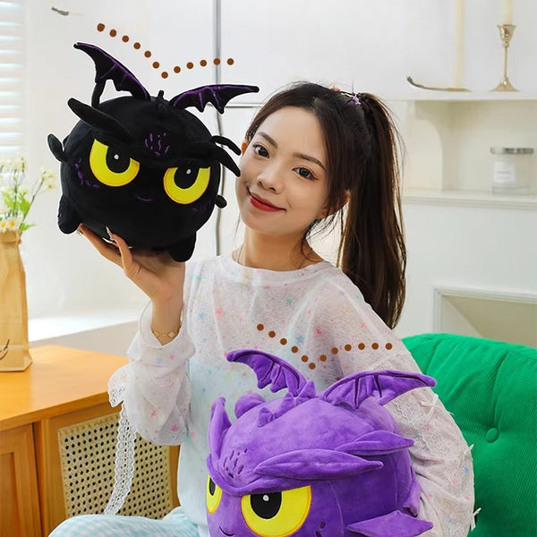 Plush Round Dragon Character Doll
