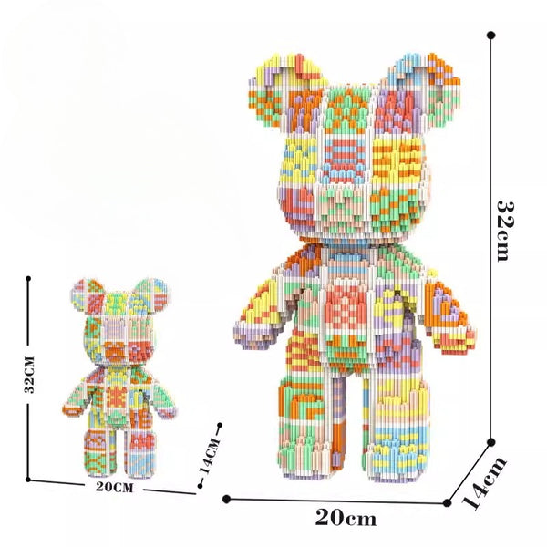 Large Bear Building Block Model (32cm)