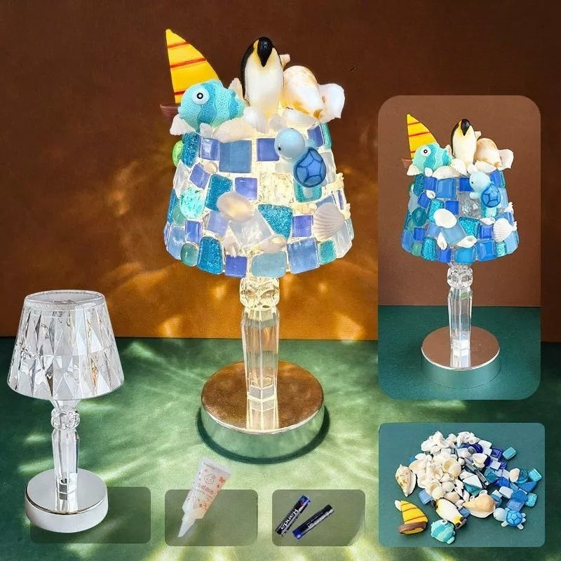 DIY Mosaic LED Lamp Craft Kit