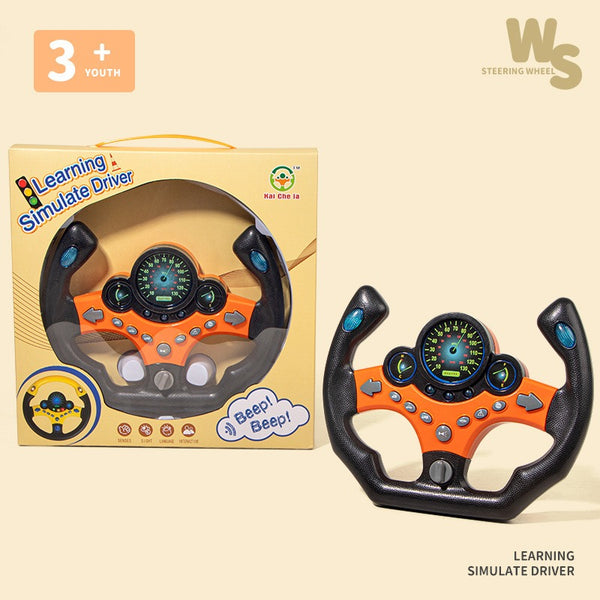 Interactive Driving Steering Wheel Toy for Kids