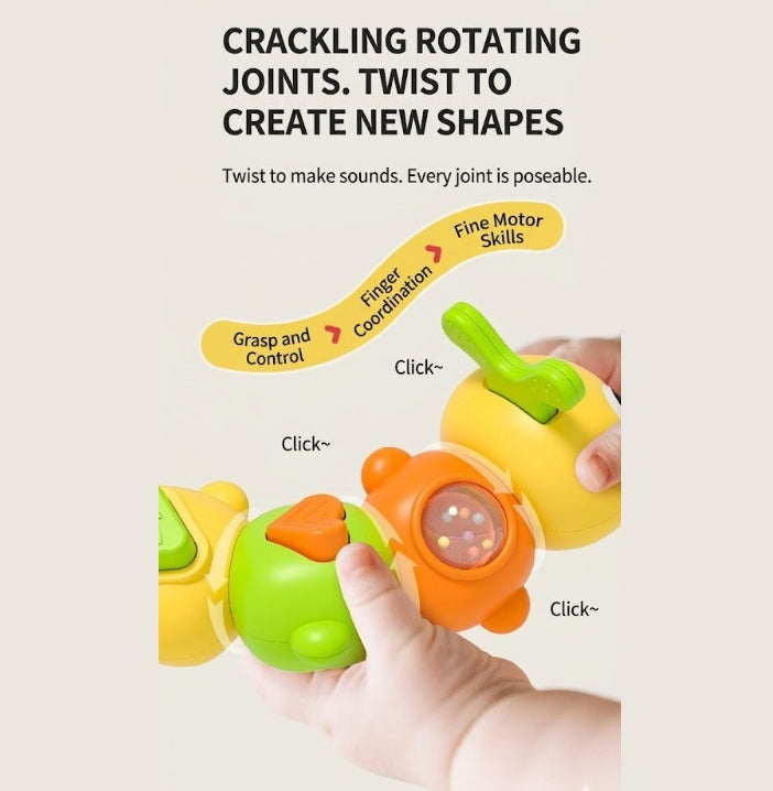 Busy Caterpillar Twist Toy