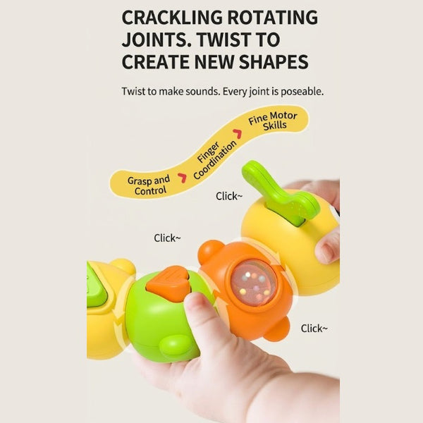 Busy Caterpillar Twist Toy