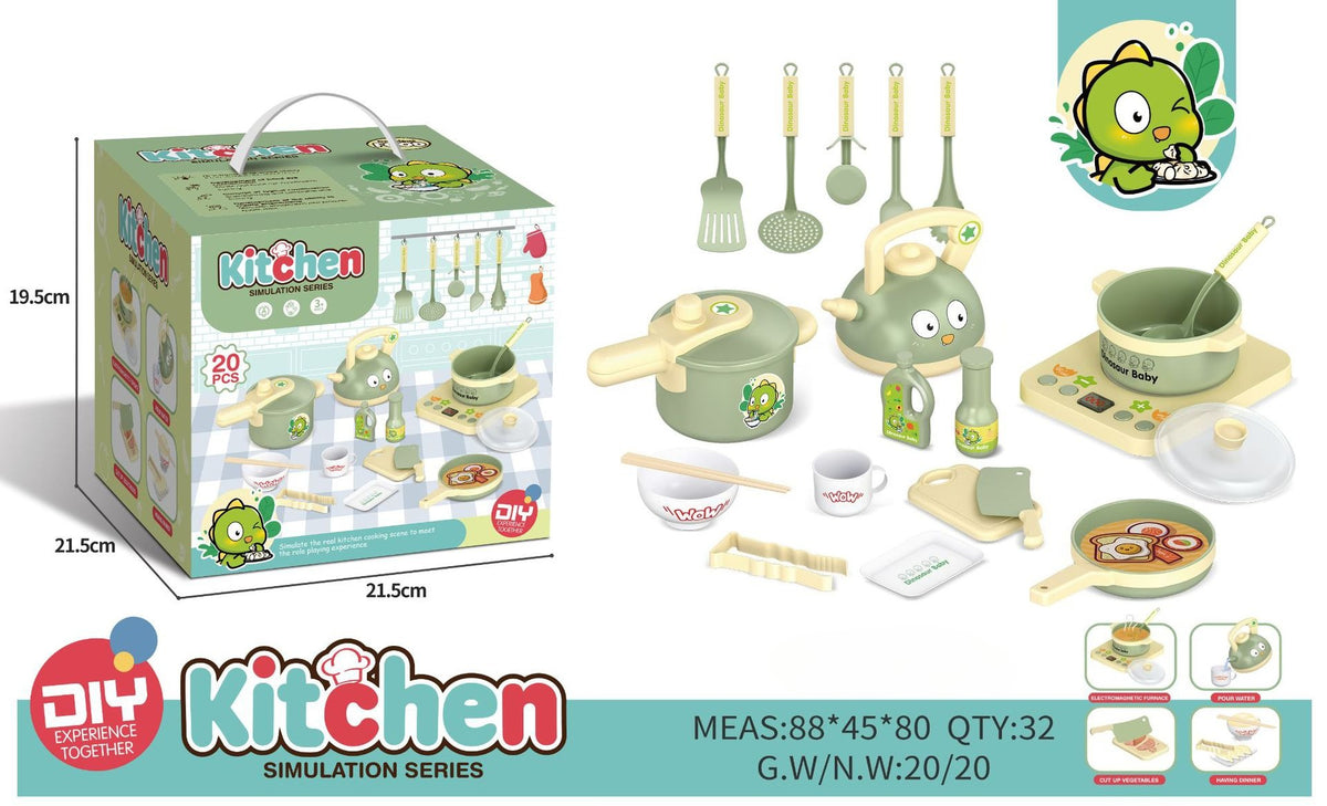 Little Chef’s ‘MasterCook’ Simulation Kitchen & Cookware Set