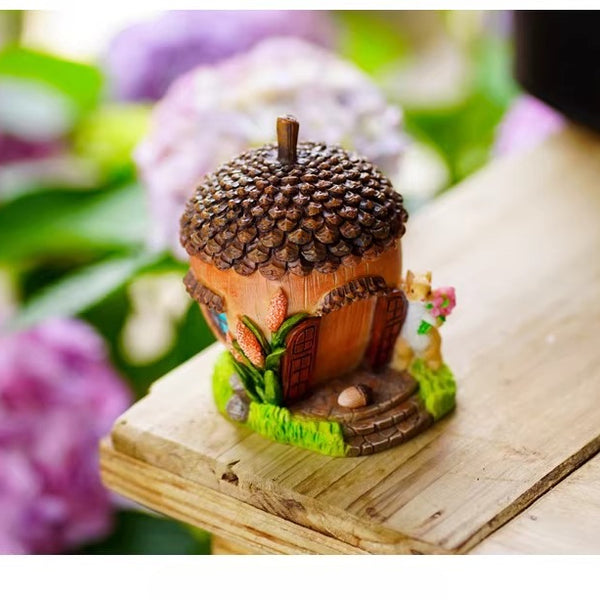 Miniature Garden Fairy House Ornament