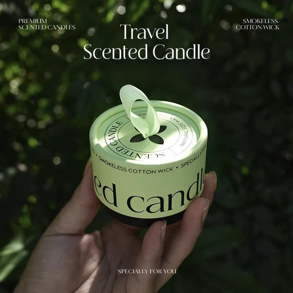 Portable Scented Tin Candle