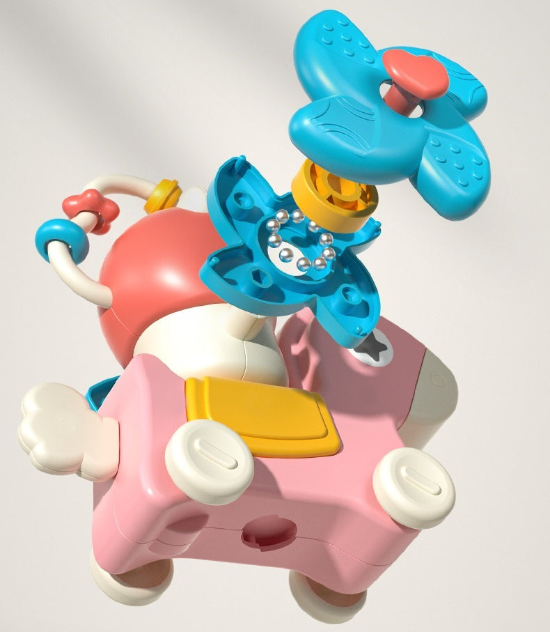 Baby 5-in-1 Activity Horse Toy with Suction Base