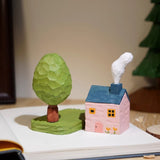 Hand-Carved Wooden Tree Desktop Ornament FantastiKurios