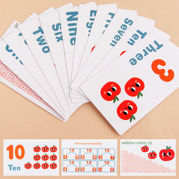 Wooden Apple Tree Counting & Fine Motor Skills Set