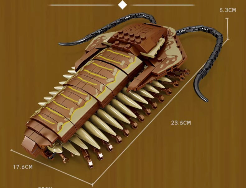 Articulated Insect Building Block Model