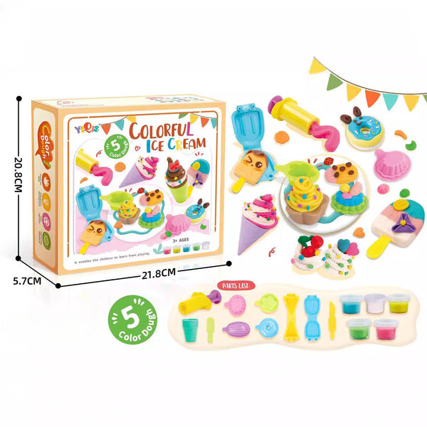 DIY Creative Cuisine Modeling Dough Sets – Sushi, Ice Cream & Sweet Cake Kits
