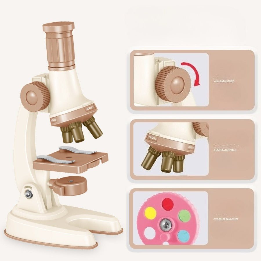Little Lab Pro: 1200x Junior Microscope Kit Fantastik Curios