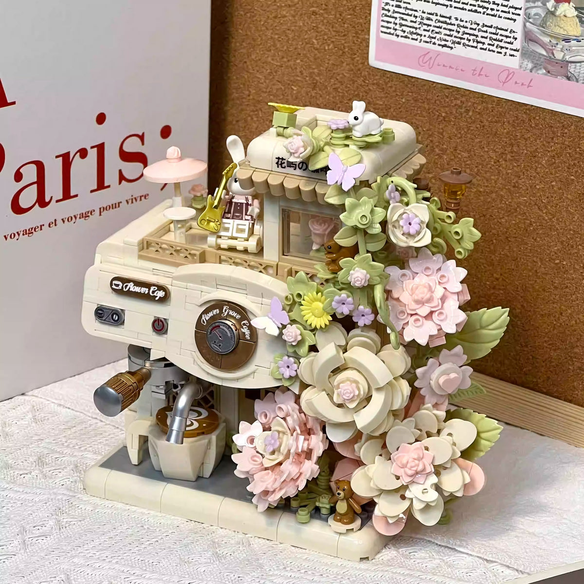 Island Light Coffee House 3D Building Set