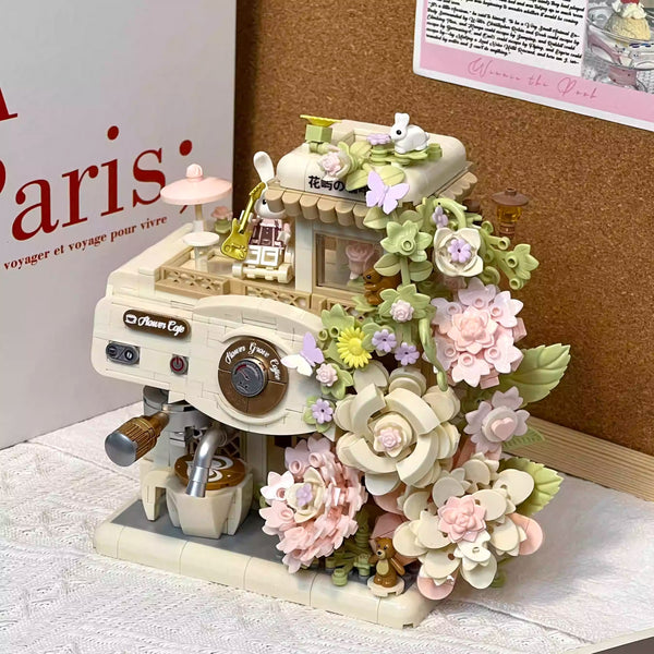 Island Light Coffee House 3D Building Set