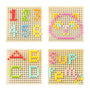 Creative Wooden Mosaic Pegboard & Puzzle Kit