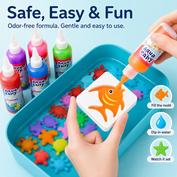 Aqua Fairy Ocean World Gel Art Deluxe Craft Kit