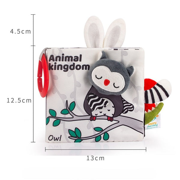 Baby Black & White Sensory Soft Cloth Book