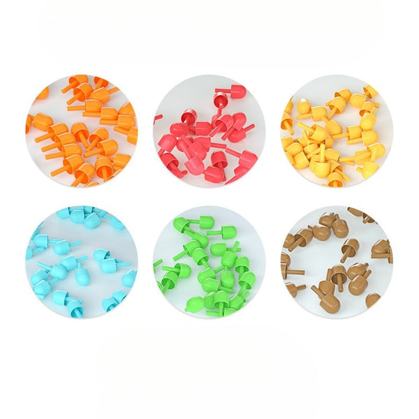 Creative Wooden Mosaic Pegboard & Puzzle Kit