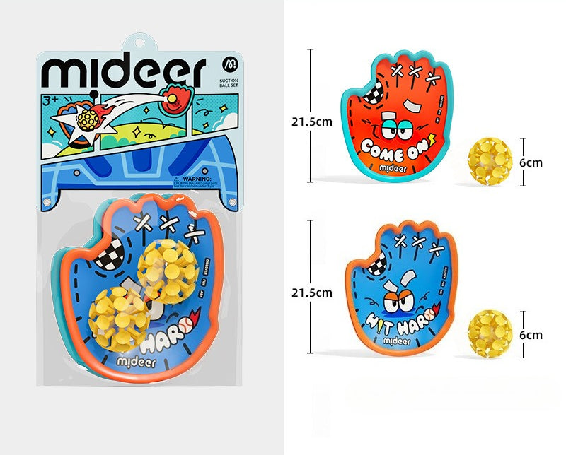 Palm Catch & Toss Suction Ball Set – Interactive Outdoor & Indoor Play