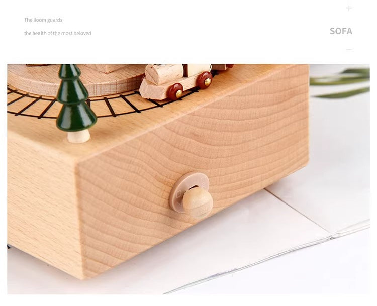Mechanical Carousel Music Box