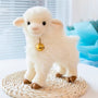 Plush Little Lamb Doll with Bell