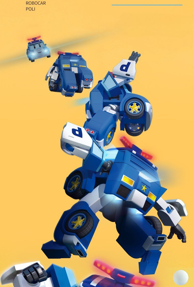 Robocar Poli Transforming Rescue Team 6-Piece Gift Set