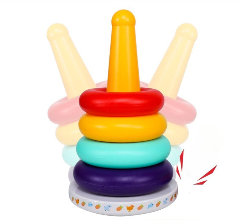 Rainbow Stacking Roly-Poly Toy