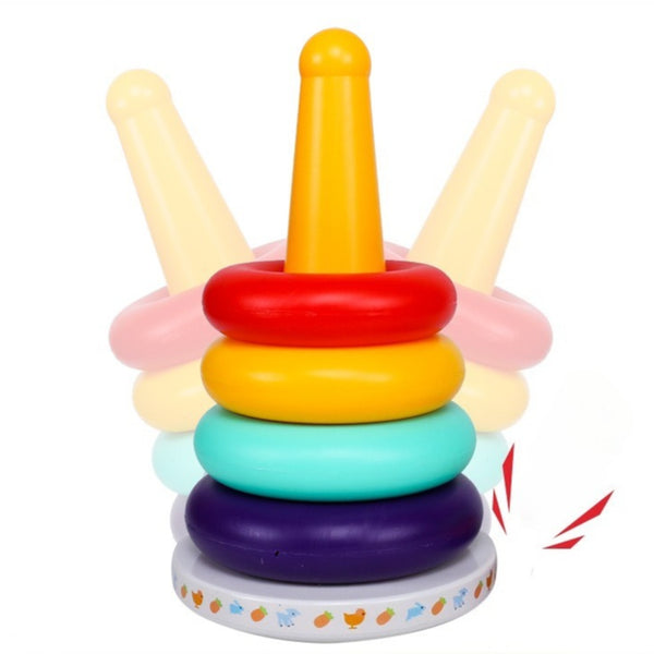 Rainbow Stacking Roly-Poly Toy