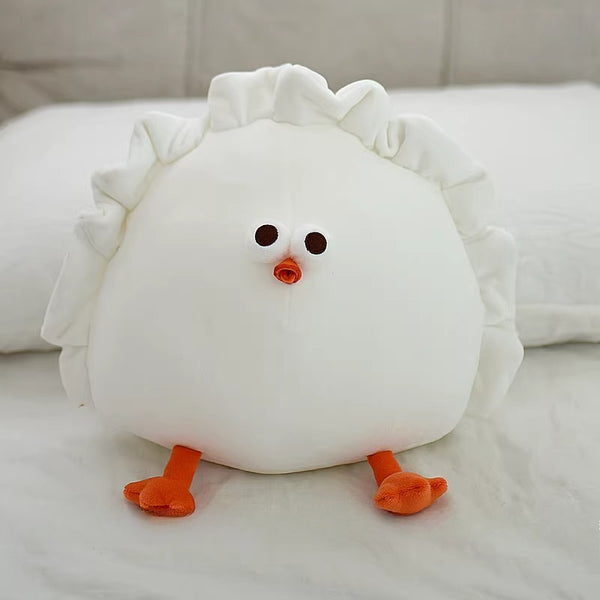 Round Chick Plush Pillow Collection