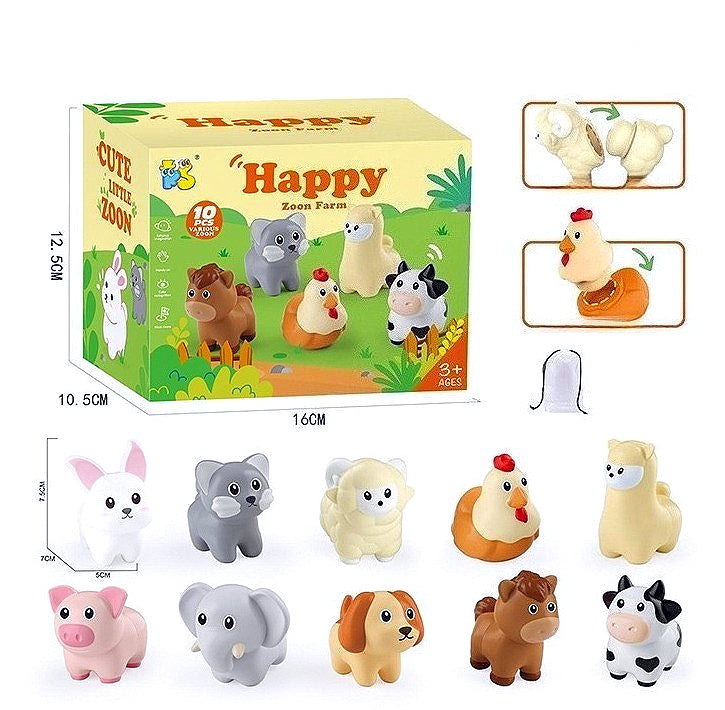 Animal and Dinosaur Shape Matching Toy Set