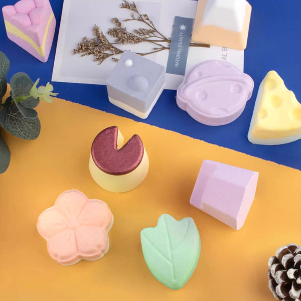 Pastry Style Essential Oil Foot Soak Bombs