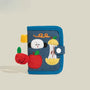 Cute Cartoon Canvas Zip Wallet